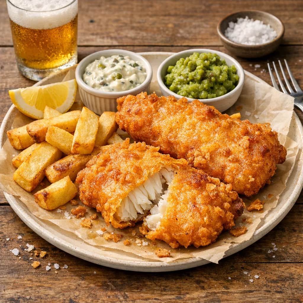 Homemade Final Boss Fish & Chips Batter