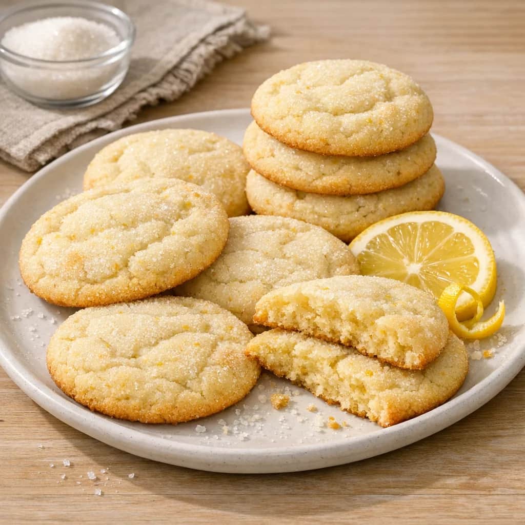 Lemon Sugar Cookies