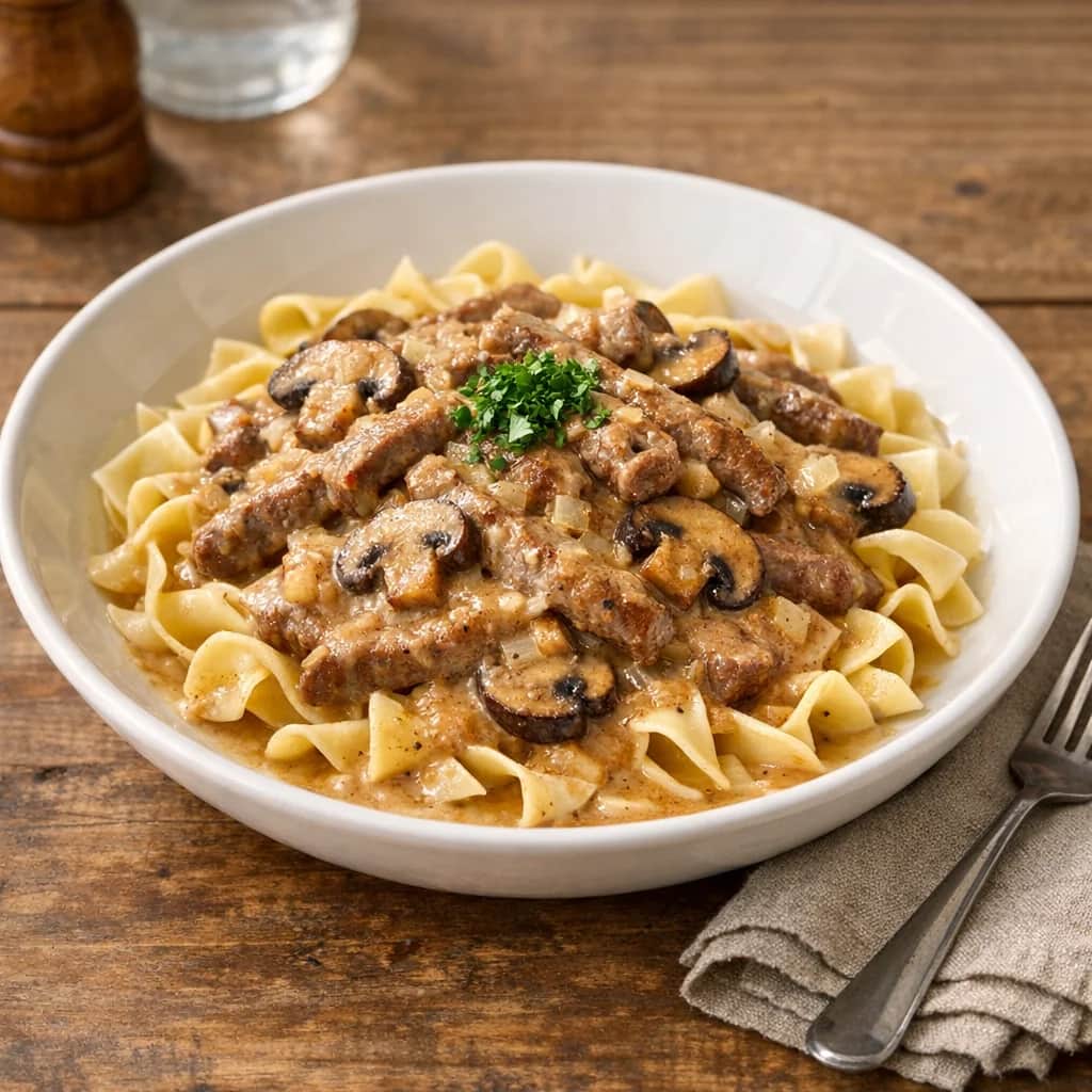 Beef Stroganoff Recipe