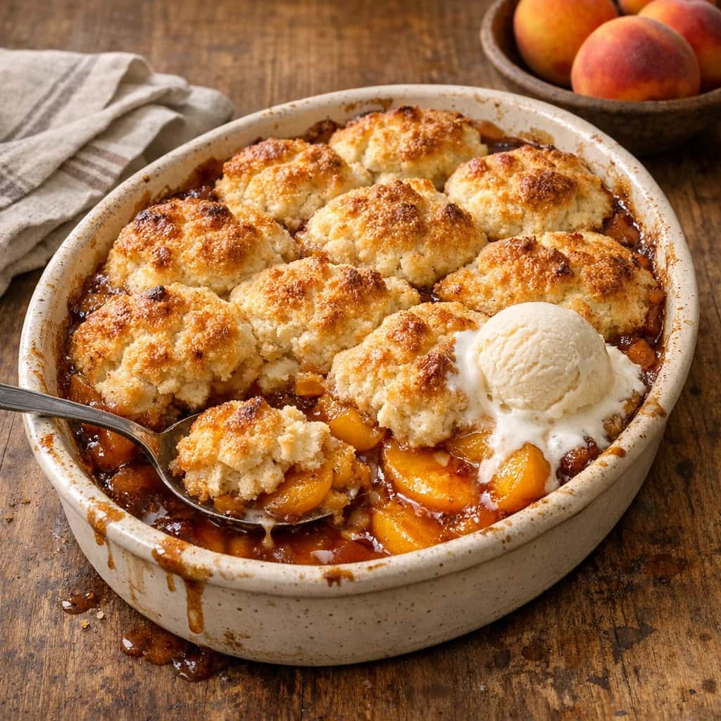 Classic Peach Cobbler