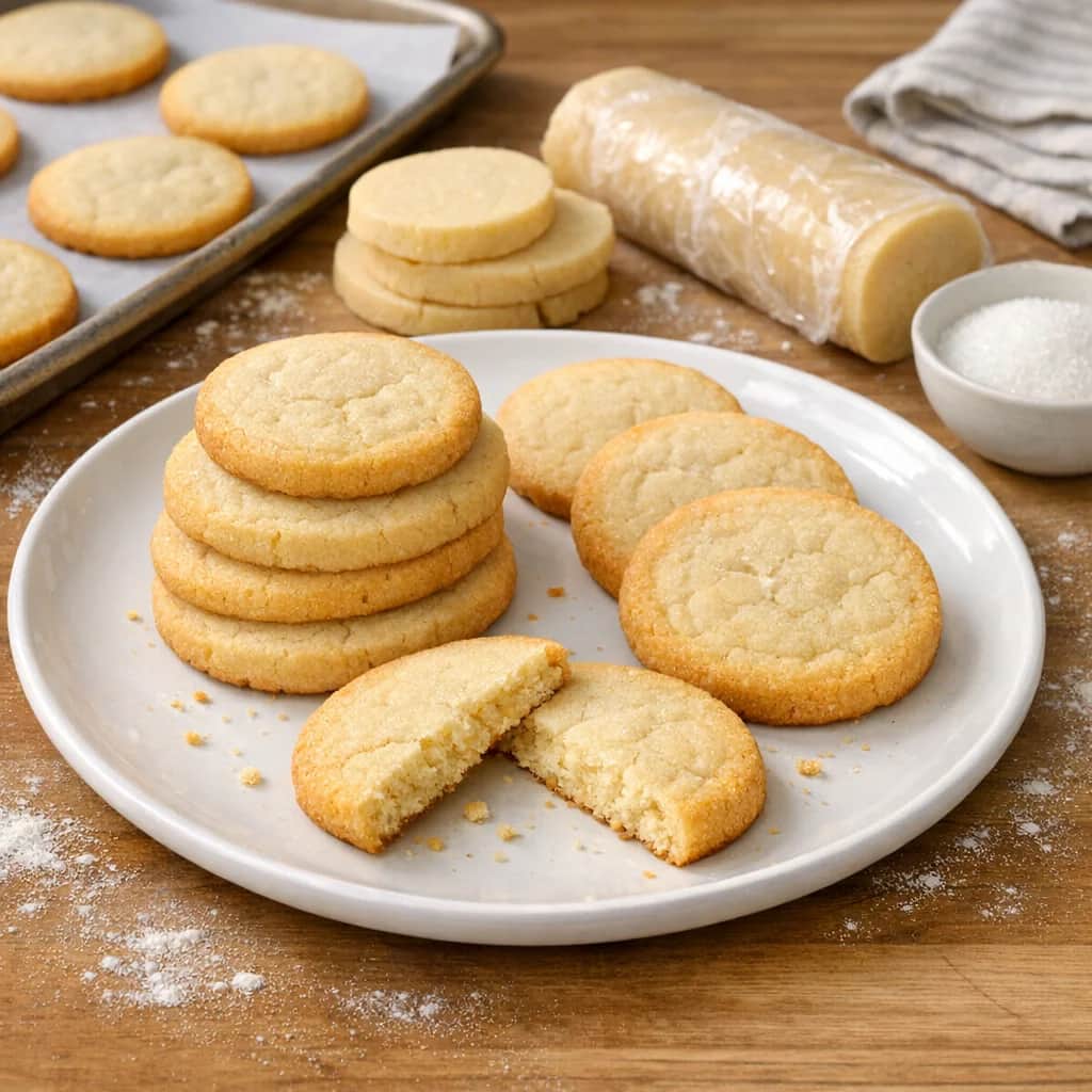Slice-and-Bake Sugar Cookies